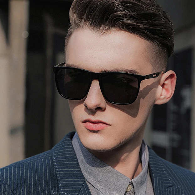 

Aluminum Magnesium Men's Sunglasses Square Polarized Sun Glasses UV400 Mirror Anti-glare Lens Men/Women Brand Eyewear