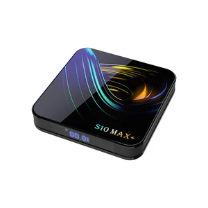 2019 Chip S905X3 S10 max+ MXQ Android 9 tv box H.265 hevc 4gb ram 32gb google play smart 4k TV Box