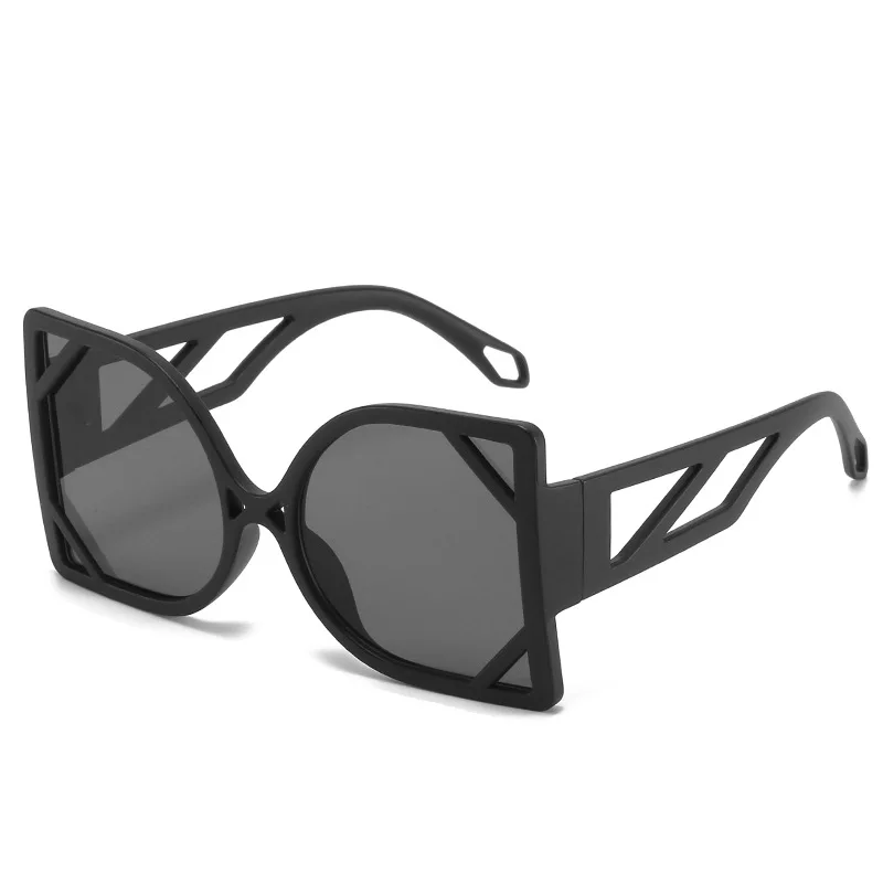 

Lbashades Black Big Square Frame Oversized New Fashion Popular Trendy Unisex Sunglasses 2021