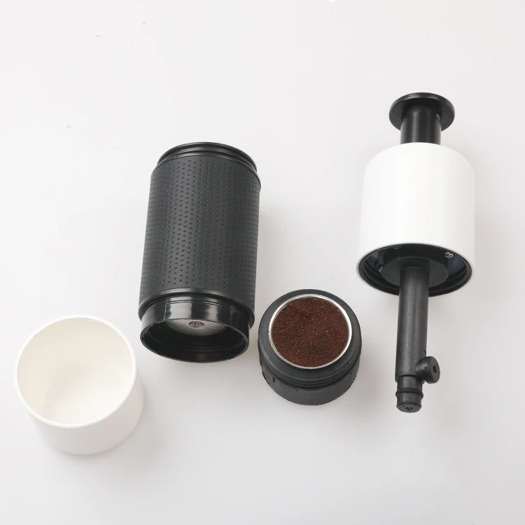 
Factory direct selling food grade portable hand press coffee machine for customers to travel 