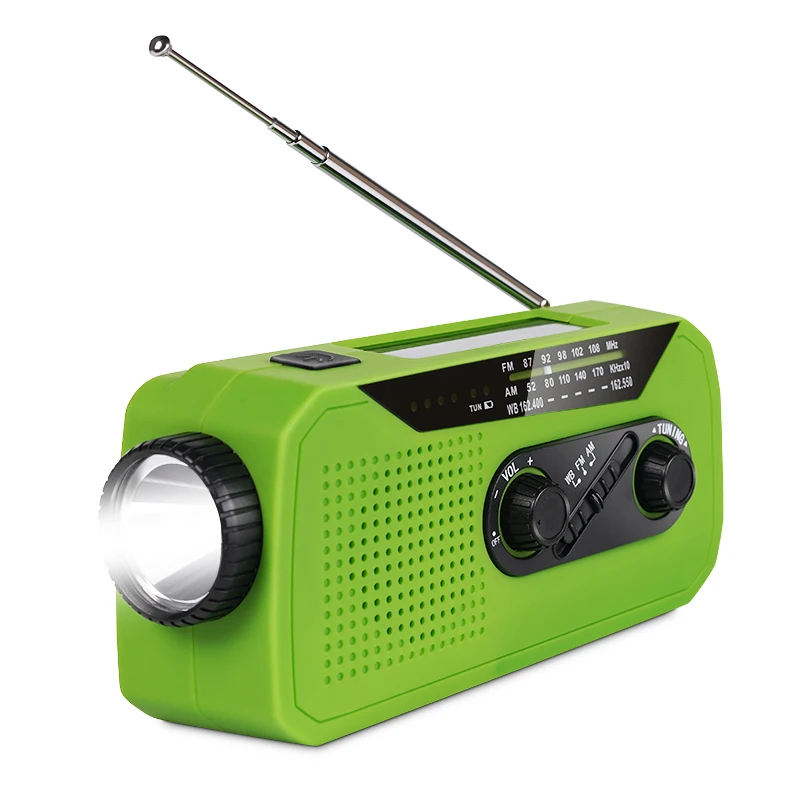 

usb powered solar outdoor fm small radio with earphone, Customized