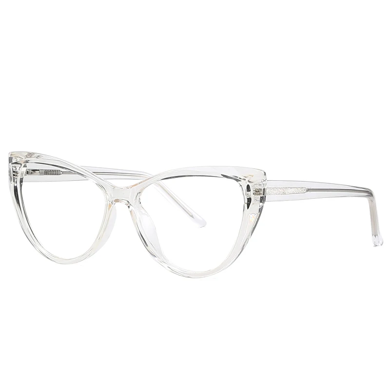 

Blue Light Blocking Safety Optical Clear Designer Fashion Glasses Frame, Shown