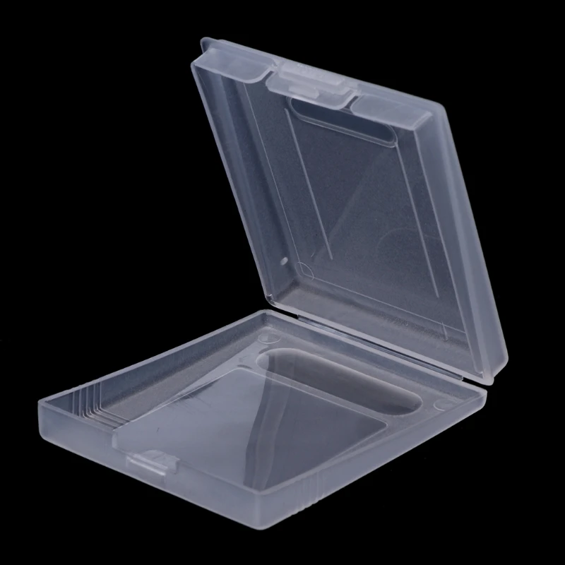 Clear Plastic Game Cartridge Case Dust Cover For Game Boy Color GBC