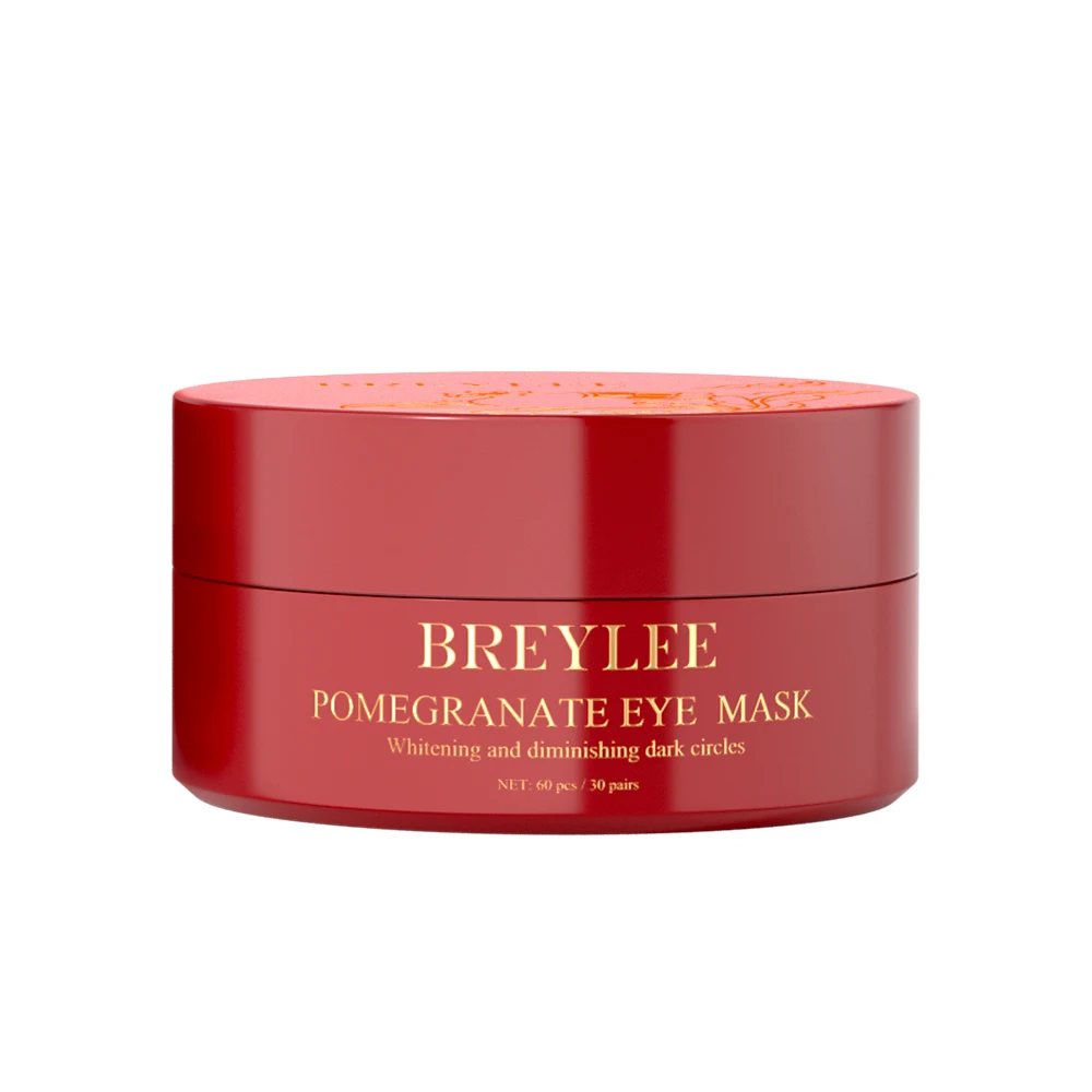 

BREYLEE red pomegranate eye mask moisturizing hydrating dark circles collagen eye care patches beauty K1, As photo