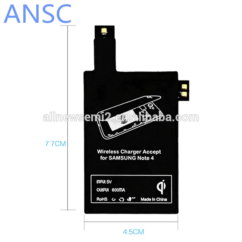 5w wireless charging receiver  qi standard with high quality