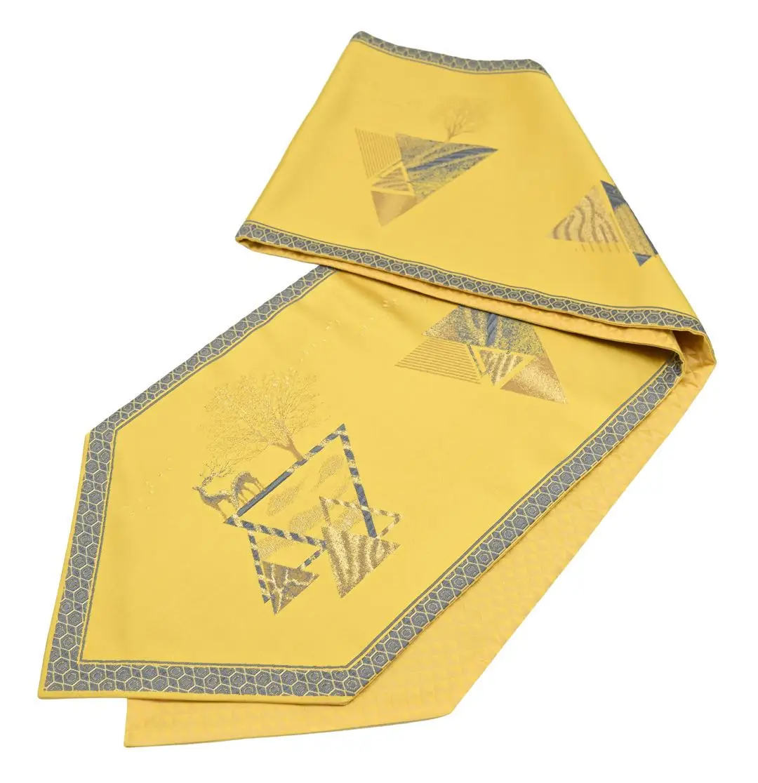 
Modern Custom Jacquard Table Runner Cloth Embroidered Fabric Teal Table Runner For Wedding Party Christmas Home Decoration 