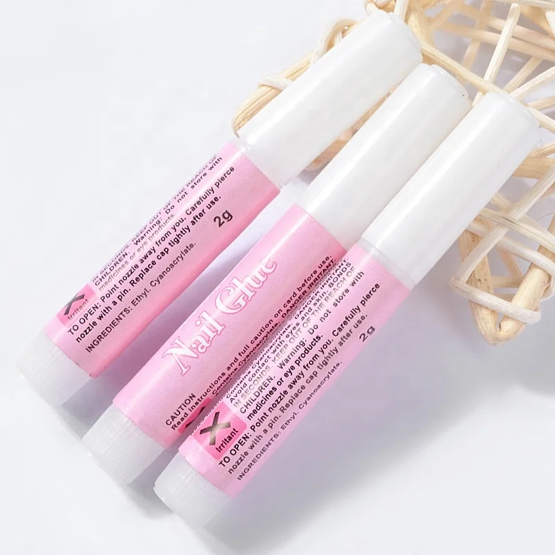
China supply high quality 2g mini manicure glue nail glue 