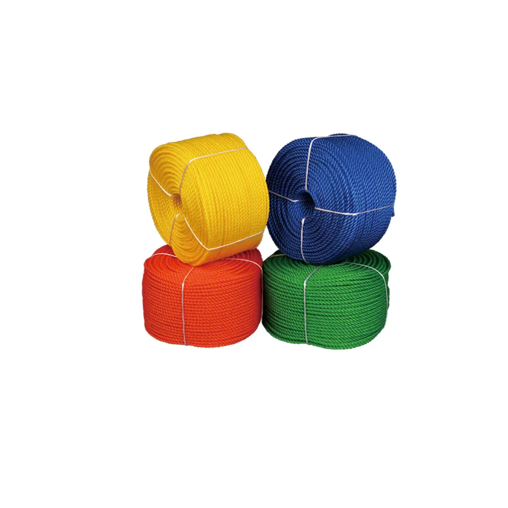
HDPE 3 strands PE ropes 
