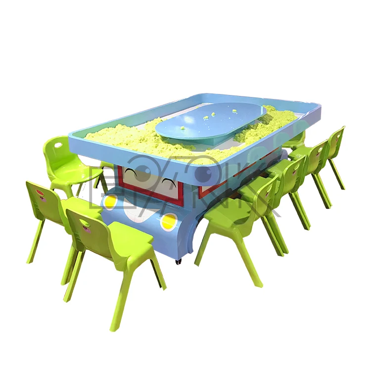 

indoor wooden playground children funny theme EPARK children's park indoor playground equipment magic sand table