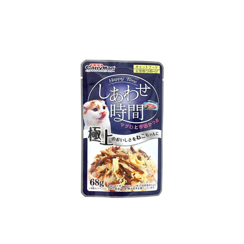 

Hot sale of small bags and various flavors of tuna Cat Canned wet food cat snacks, Picture