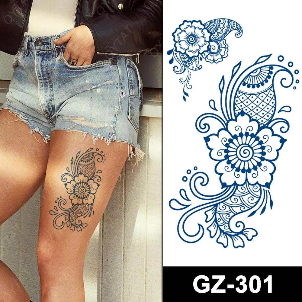 

New Matte Style 2 Weeks Realistic Body Makeup Fruit Juice Temporary Tattoo Sticker For Hands Fingers Face Neck Arm