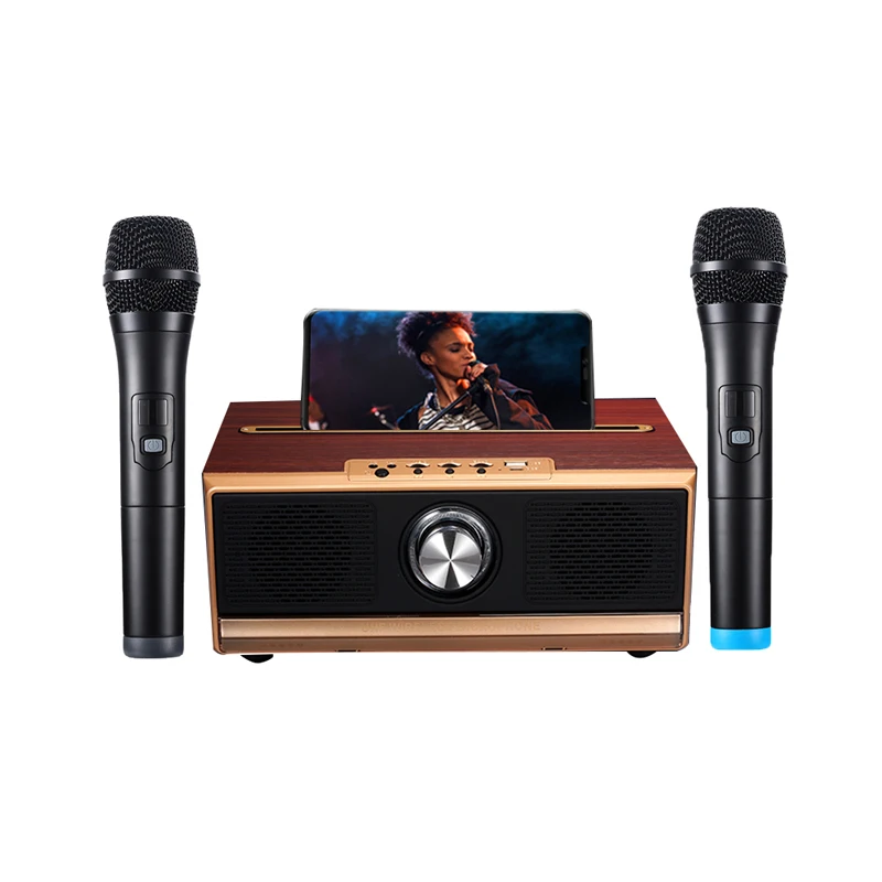 

Home theatre system soundbar blue tooth soundbar with wireless microphone subwoofer for home KTV Karaoke