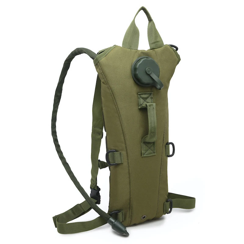 

Waterproof Outdoor Running Cycling Camping Hiking Drinking Water Bag, Black, arm green and so on