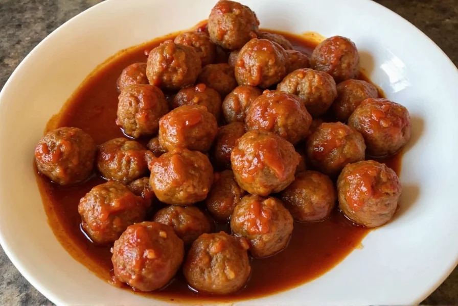 Perfect Crockpot Meatballs with Grape Jelly Recipe