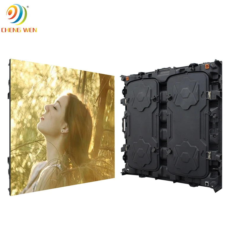 P6/P8/P10 Die Cast Aluminum Cabinet Outdoor RGB LED Display Screen LED Video Wall For Rental