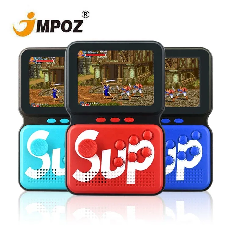 

2021 M3 SUP New arrival Video Games Consoles Retro Classic 900 in 1 Handheld Gaming Players Console Sup Game Box Power M3, Blue, grey, green, pink, yellow