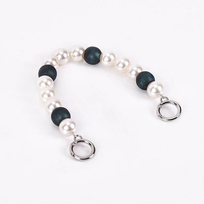 

Meetee B-S2122 Shoulder Strap Lengthened Extension Pearl Chain Messenger Bag Accessories, Colorful