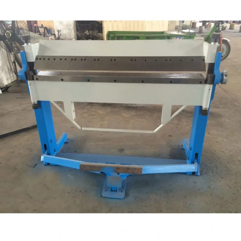 
Pan box making machine manual folder hand operate press brake 