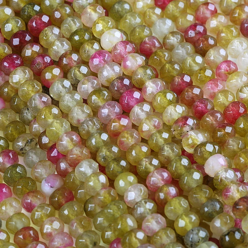 

Factory wholesale beads for jewelry making faceted beads Tourmaline, As picture