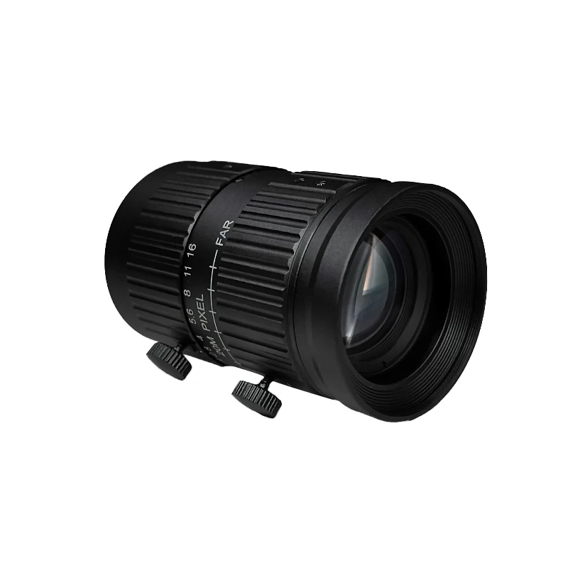 

20MP 50mm 1.1" F2.4-16 C-mount FA lens for laboratory and industrial cameras, Black