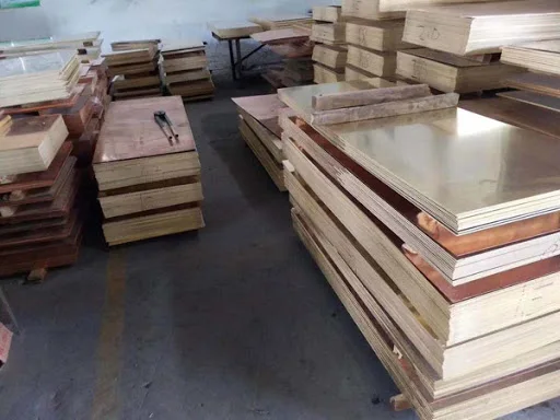 
05mm to 26mm Thick Copper Sheet Price 1kg Brass Plate 