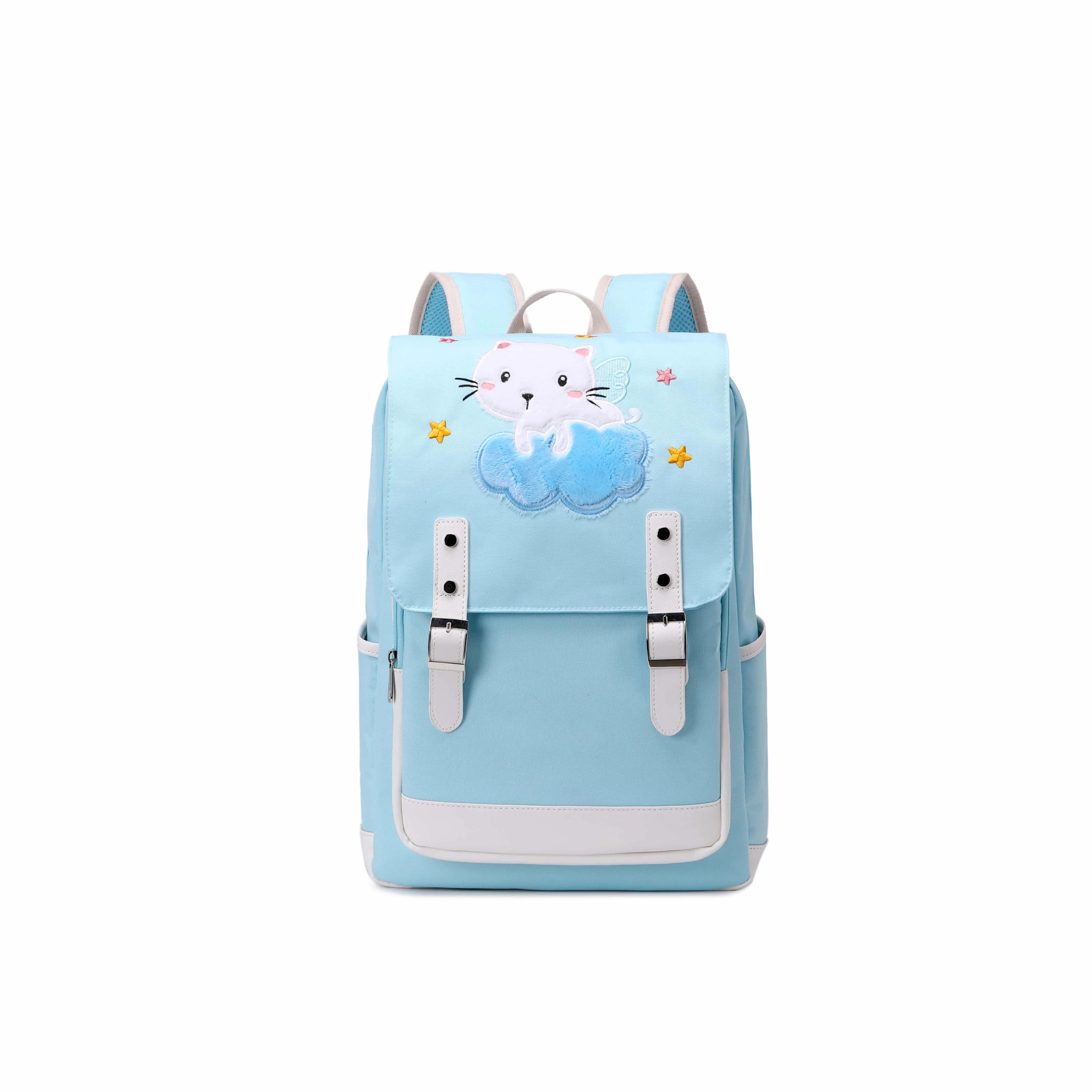 

New 2021Wholesale VOGUE Design Cartoon kitty Bookbags Girls School Book Bags for Girl schoolbag, Gradient colours