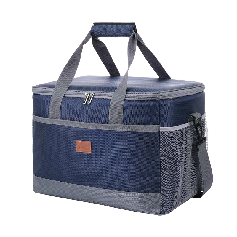 

WEYOUNG 33L Red Blue Large Capacity Leakproof Insulated Thermal Outdoor Picnic Cooler bag with shoulder strap