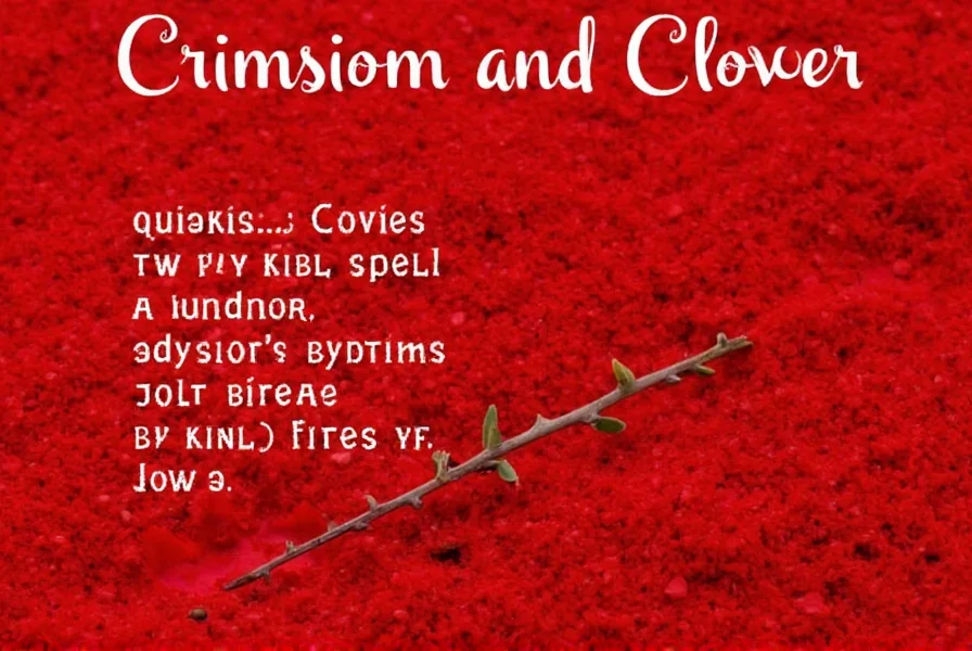 Crimson Clover: Definition, Anwendung & Irrtümer