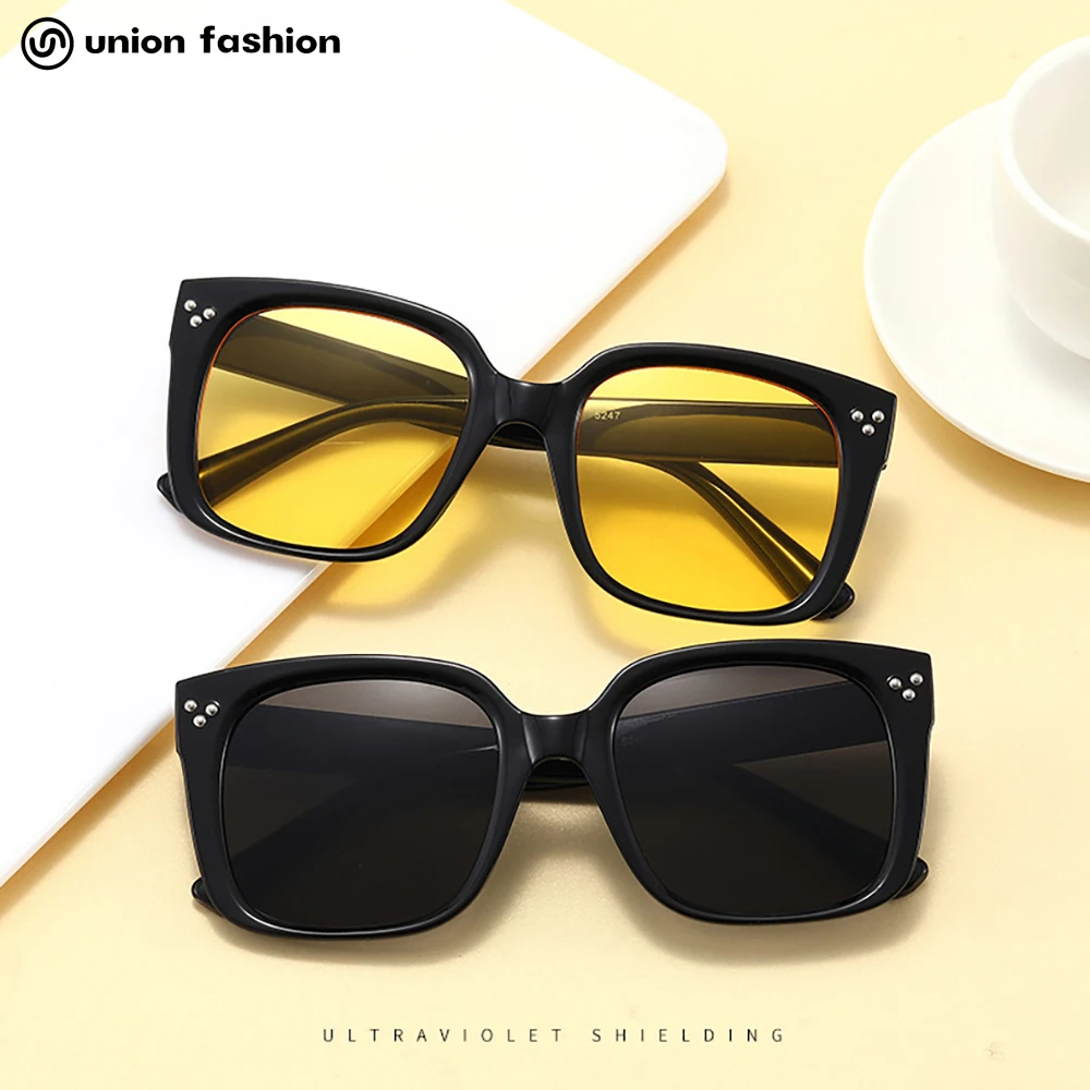 

Fashion Classical Cheap Mitten Women Mens Retro Big Frame Sunglasses, 9 colors