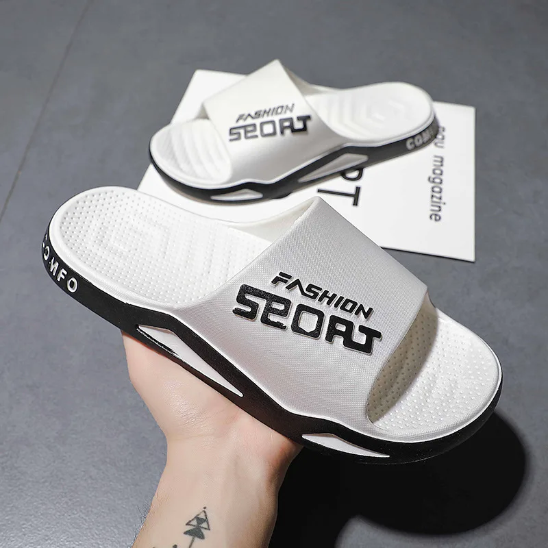 

Wholesale Men EVA Slippers Fashion Summer Slippers EVA Light Slippers Mens Slides Footwear Size EU40-45#