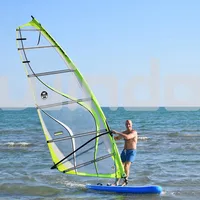 

10'x30''x6 Double layer material Drop stitch factory surfboard wind sup stand up paddle inflatable sail windsurf board