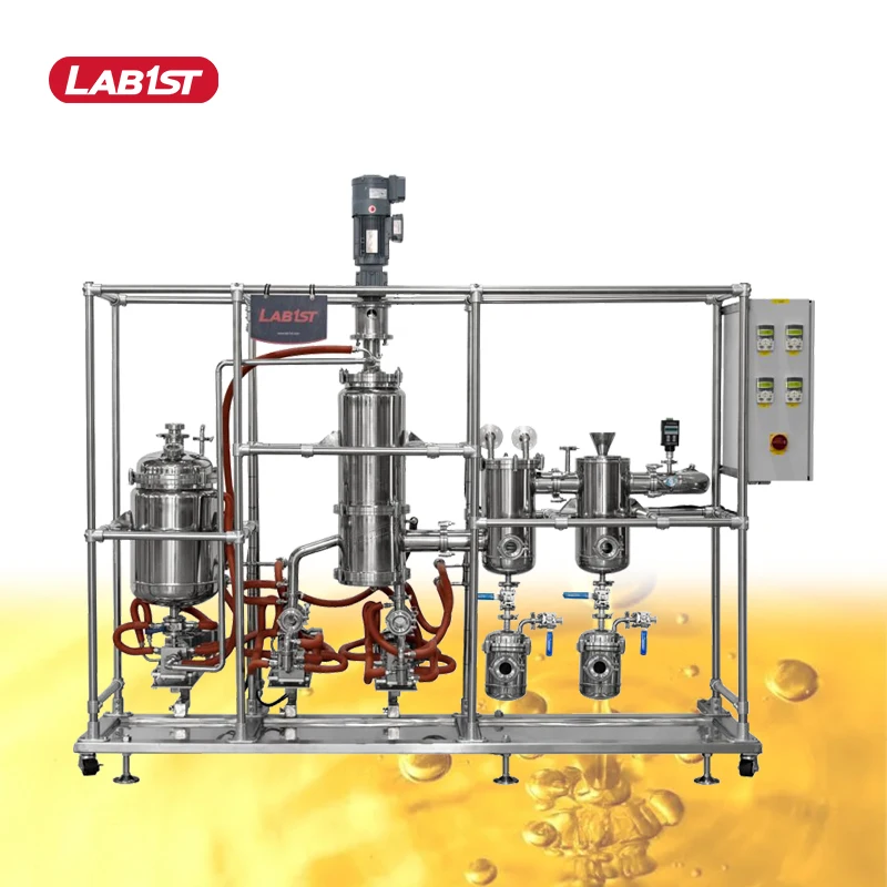 

Stainless Steel Wiped Film Molecular Evaporator Distillation