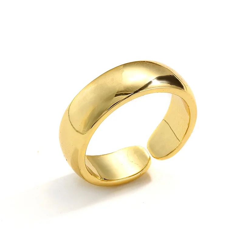 

RAKOL RP2191 2020 18k gold filled ring classic retro ring for women men, Customized color