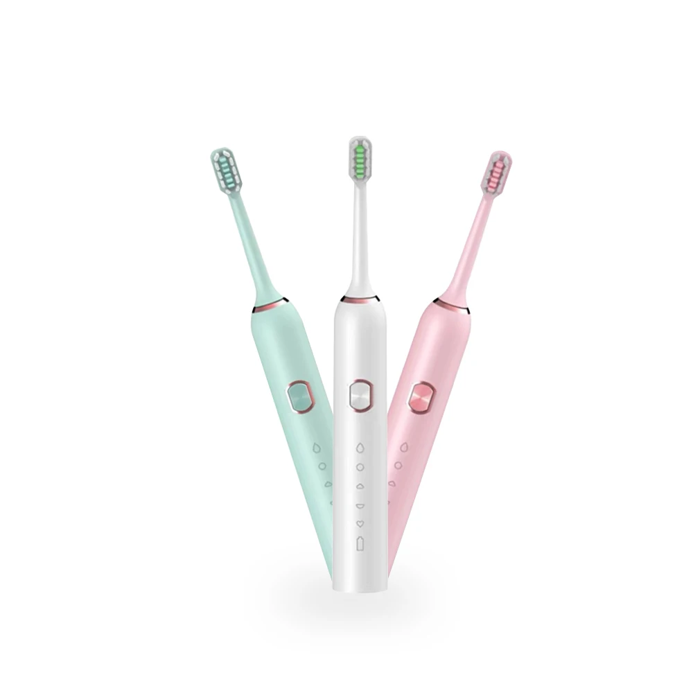

2021 New Waterproof Electric Toothbrush Sonic Dental Cleaning Brushes Spazzolino Elettrico Brosse a Dent Electrique Tooth Brush