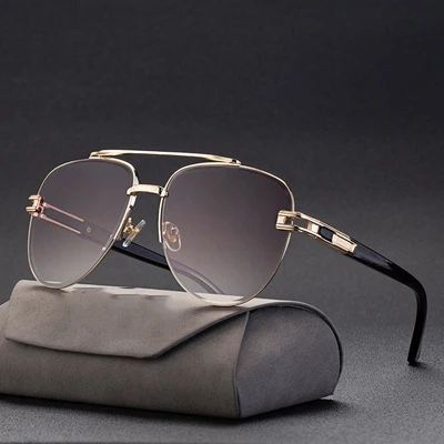 

2021 New Arrival Fashion Sunglasses Female Retro Round Frame Frog Sunglasses Brand Design Mens Trendy Sunglasses
