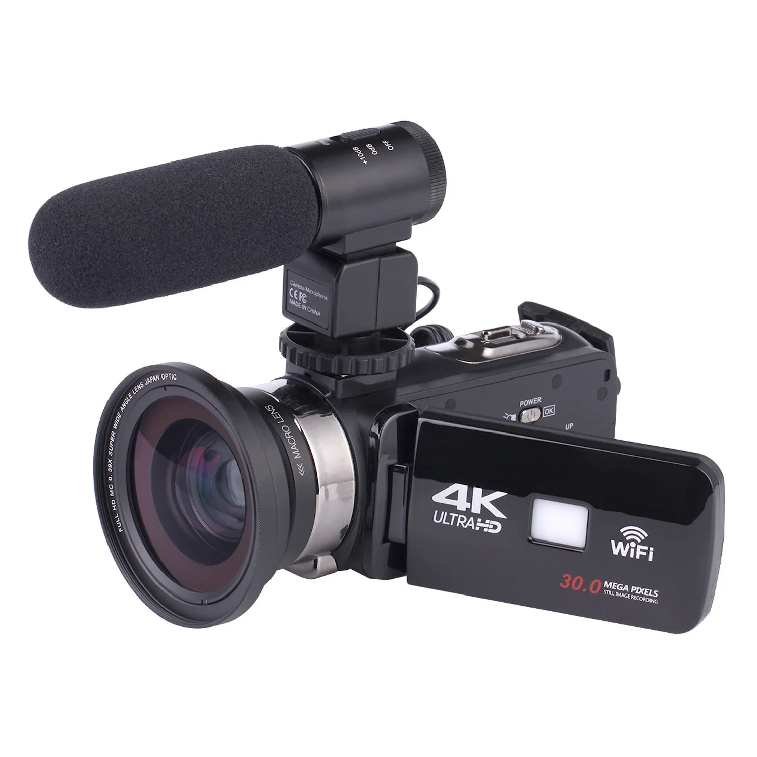 

High Definition Digital Camcorder 4K WIFI Digital Camera Recorder Full HD 1080P Video Camera