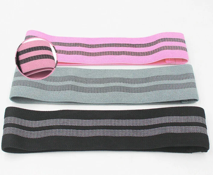 

Resistance Loop Exercise Bands Workout Hip Bands for Legs and Butt Activate Glutues and Thigh, Green/pink/purple/gray
