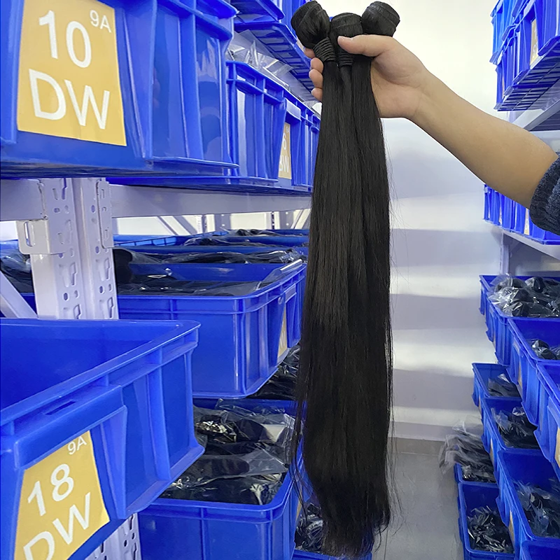 Wholesale Straight Human Hair Malaysian No Tangle No Shedding Extension