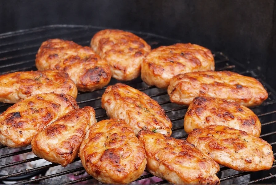 Grilled salmon on plate