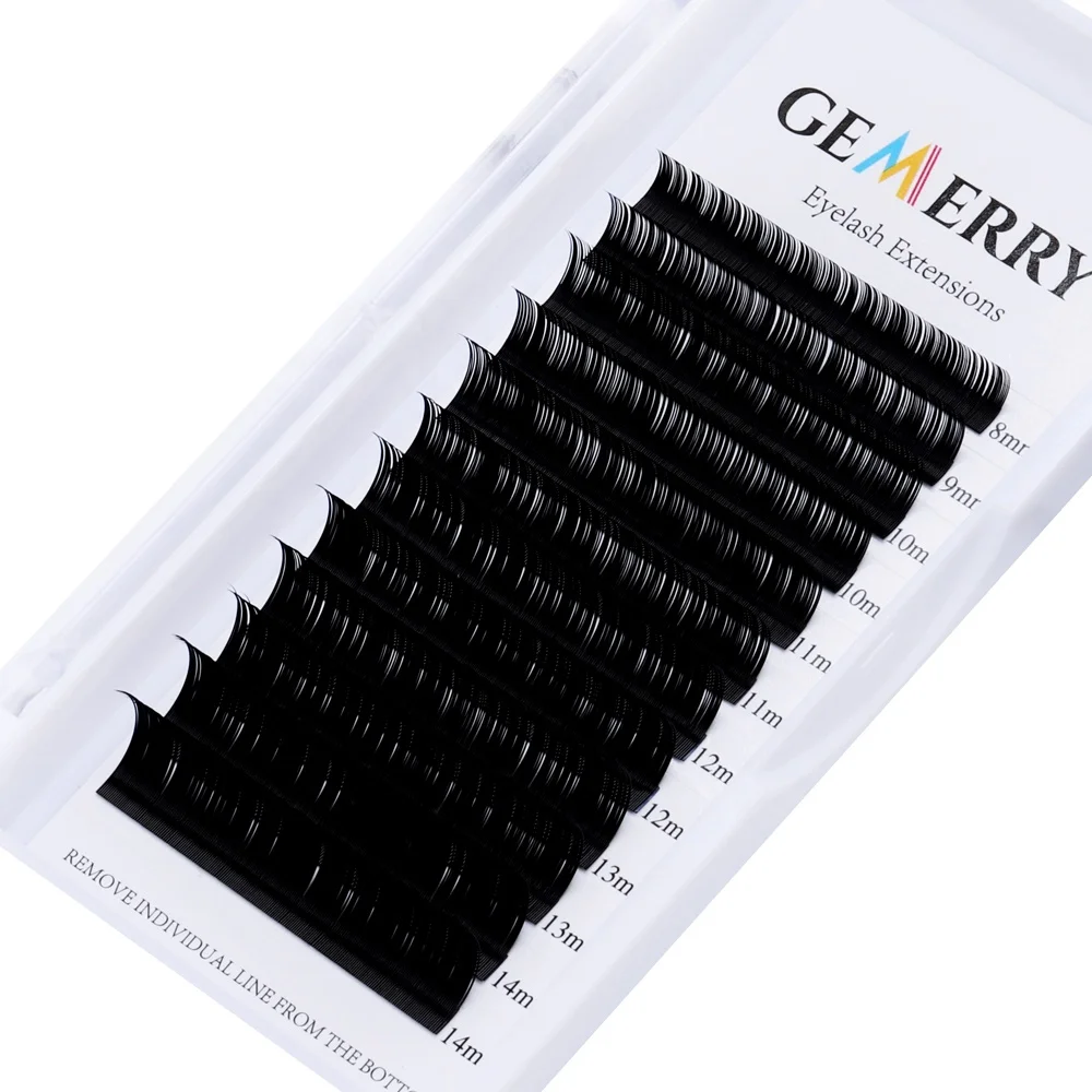 

Gemerry Russian Eyelash Extensions Customize Eyelash Extensions Private Label Factory Eyelashes Cilia Extension Professional
