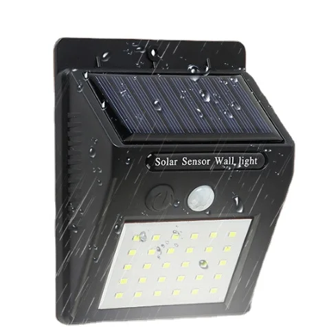 amazon bestseller solar garden lamp Motion Sensor Outdoor wall Lamp Waterproof