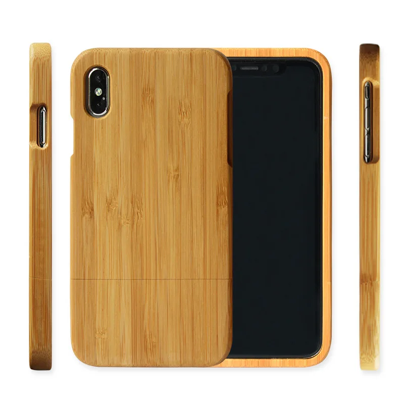 

High Quality Pure Wood bamboo cell mobile phone back cover case