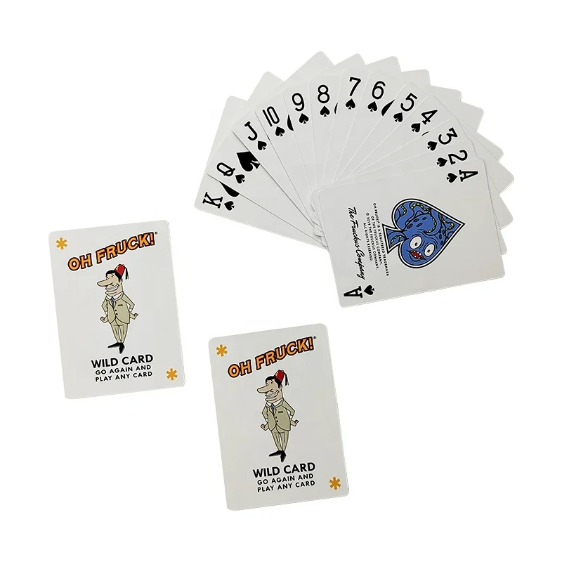 

Customized Playing Cards OEM Party Card Game Custom Paper Board Card