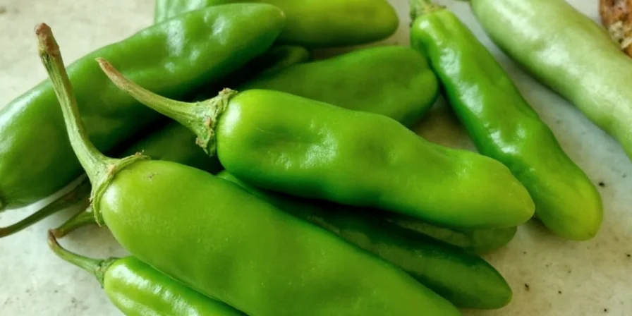 Person Wearing Gloves While Handling Hot Peppers