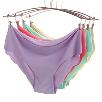 

Factory Directly Traceless Seamless Underwear Ice Silk Briefs Women Seamless Panties