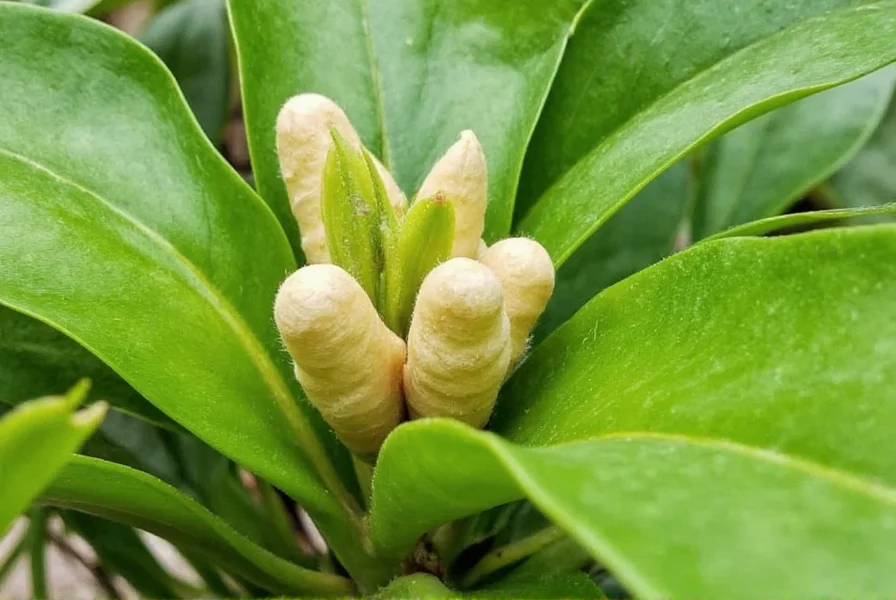 Ginger root plant growing in container with visible rhizome development and healthy green shoots