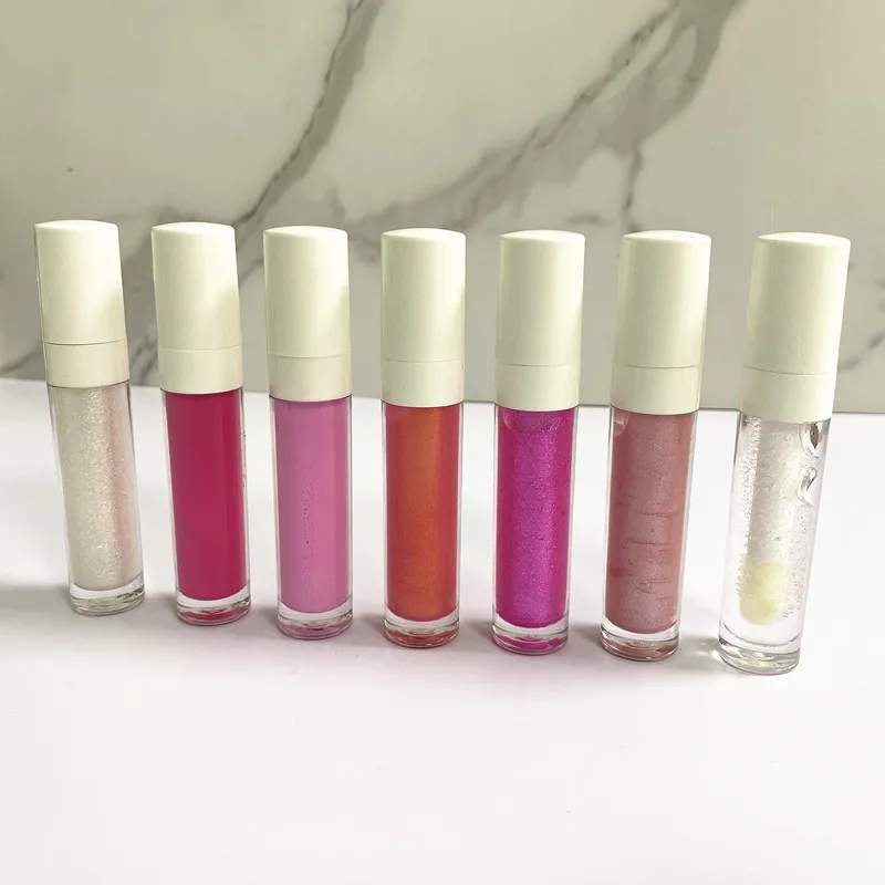 

Private Logo Lip Makeup Moisturizing Shimmering Cute Lip Gloss, Can choose colors from our color card