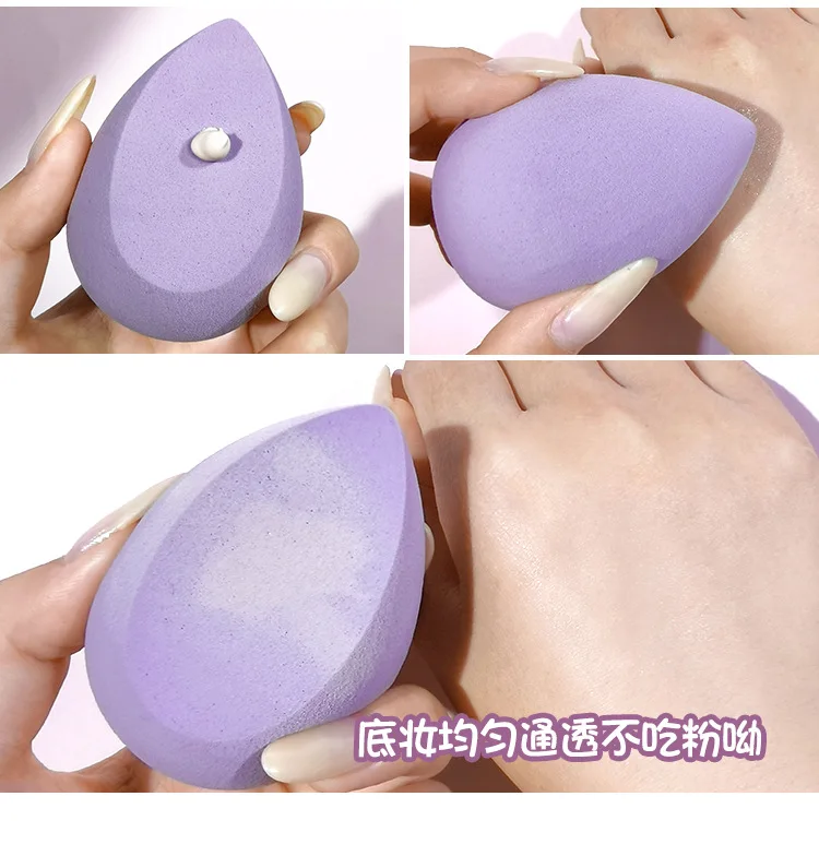 

OMG custom cosmetic mini makeup blending sponge non latex free private label pink beauty for make up remover Portable Blender