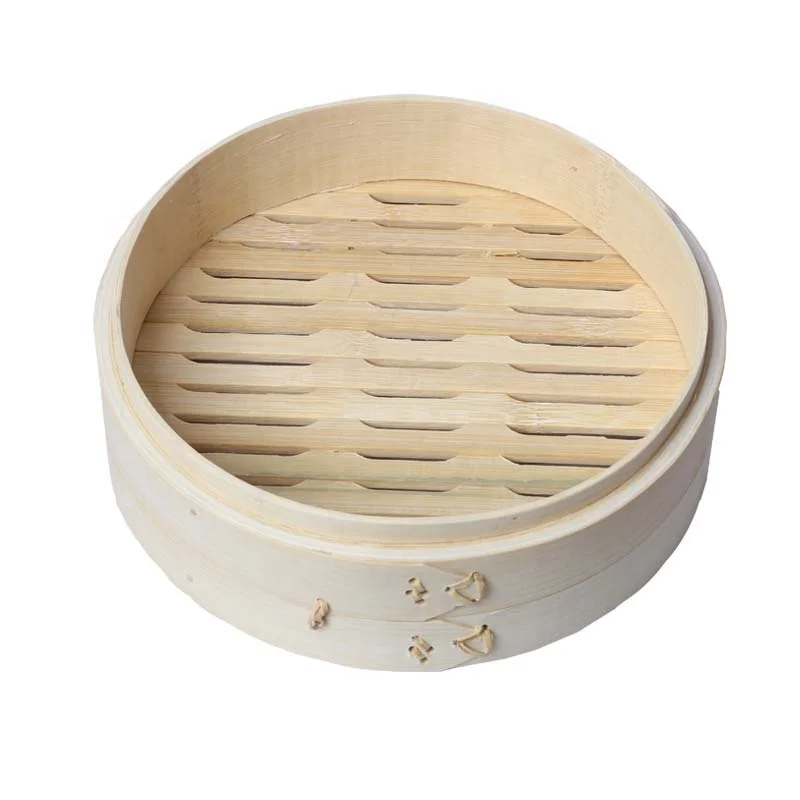 
2020 Eco-friendly Baozi Bamboo Steamer Basket China 