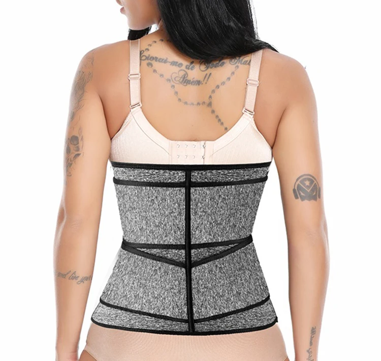 
Shapewear Neoprene Sauna Waist Trainer Corset Sweat Belt for Women Weight Loss Compression Trimmer Workout Fitness 